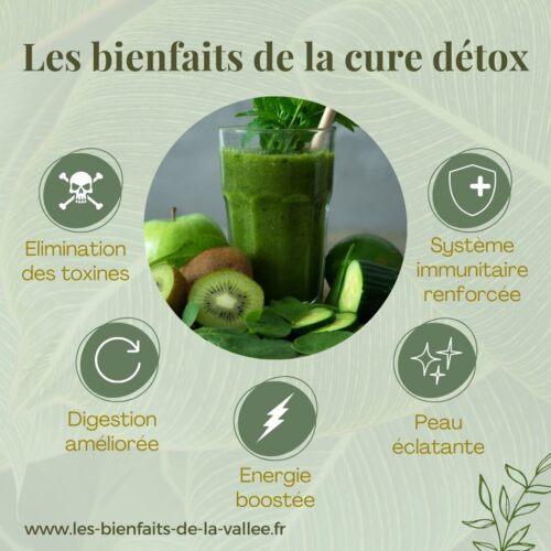 Les bienfaits de la cure détox
